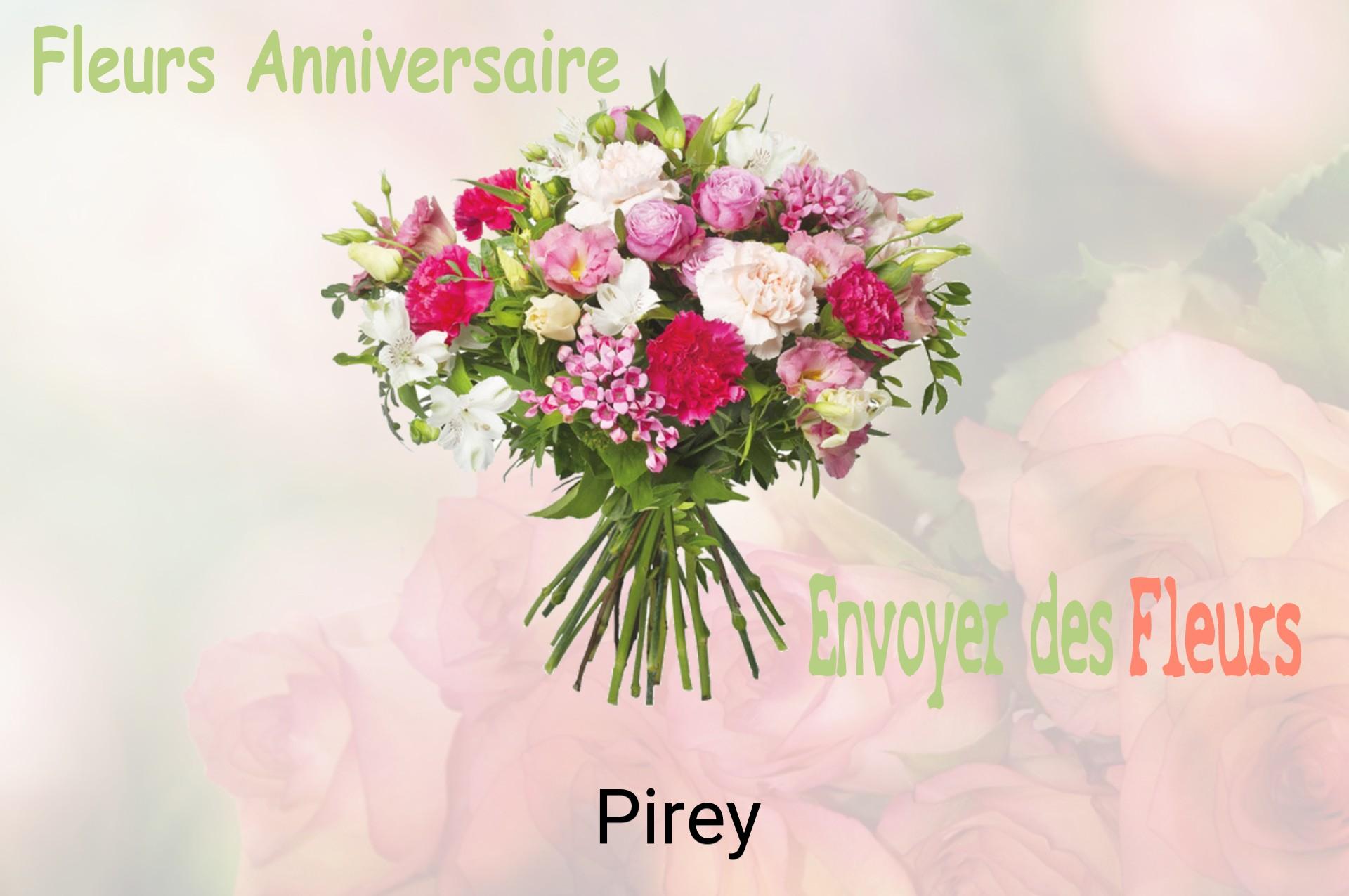 Bouquet de fleurs d’anniversaire livré à Pirey